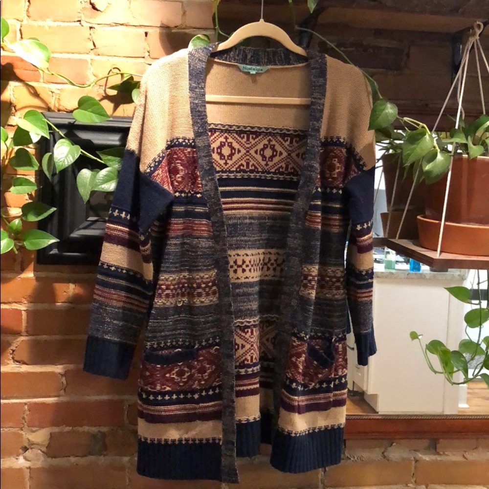 Multicolored cardigan